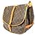 Louis Vuitton Saumur Monogram Canvas 35 Marrone - vista 4