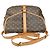 Louis Vuitton Saumur Monogram Canvas 35 Marrone - vista 7