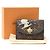 Cartera plegable Monogram Vivienne para mujer Louis Vuitton Castaño - vista 10