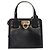 Salvatore Ferragamo Gancini in pelle lucida Nero