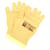 Kurze Handschuhe Louis Vuitton Beige Gelb  - Ansicht 1