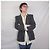 Moschino pinstriped wool jacket from the '90s Grey - view 8