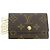 Schlüsseletui Monogram Multicle M62630 Louis Vuitton Braun