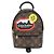 Zaino Mini Palm Springs Monogram World Tour Louis Vuitton Marrone Monogramma