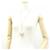 Collana Chanel ABF044 Oro e Bianco D'oro  - vista 8
