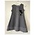 Dolce & Gabbana Kleid Grau Baumwolle Wolle - Ansicht 3