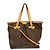 Louis Vuitton Palermo Handtasche aus Monogramm-Canvas GM Braun