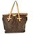 Louis Vuitton Palermo Handtasche aus Monogramm-Canvas GM Braun - Ansicht 2