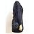 Wallet On Chain Chanel Clutch Rotondo in Filigrana con Catena Nero - vista 7