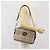 Borsa a Spalla Burberrys Nova Check in Tela Beige Oro Auth ka2309 D'oro - vista 20