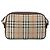 Borsa a Spalla Burberrys Nova Check in Tela Beige Oro Auth ka2309 D'oro - vista 3