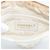 Borsa a Spalla CHANEL COCO Mark in Pelle Caviar Bianco Oro CC Auth 168141SAV D'oro - vista 18