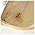 Borsa a Spalla CHANEL COCO Mark in Pelle Caviar Bianco Oro CC Auth 168141SAV D'oro - vista 26