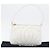 Borsa a Spalla CHANEL COCO Mark in Pelle Caviar Bianco Oro CC Auth 168141SAV D'oro - vista 31