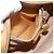 Gucci Borsa a spalla Micro GG Supreme in PVC Beige Oro Auth BA10759 D'oro - vista 20