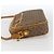 Gucci Borsa a spalla Micro GG Supreme in PVC Beige Oro Auth BA10759 D'oro - vista 4