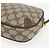Borsa Sherry Line GG Supreme Web di GUCCI in PVC beige e oro 156 02 066 Auth 171823 D'oro - vista 12