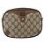 Borsa Sherry Line GG Supreme Web di GUCCI in PVC beige e oro 156 02 066 Auth 171823 D'oro - vista 2