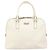 Borsa a mano in pelle bianca e argento Salvatore Ferragamo Auth bs33235 Bianco - vista 2