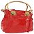 Bolso Miu Miu de cuero patentado 2 en 1 Rojo Dorado Auth 169803 Roja