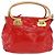 Bolso Miu Miu de cuero patentado 2 en 1 Rojo Dorado Auth 169803 Roja - vista 2