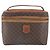 Céline Borsa a mano in tela Macadam CELINE in pelle PVC marrone oro Auth BA10609 D'oro - vista 2