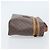 Céline Borsa a mano in tela Macadam CELINE in pelle PVC marrone oro Auth BA10609 D'oro - vista 4