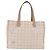 CHANEL Nuova Borsa Tote da Viaggio Nylon Beige Oro CC Auth BA10414 D'oro - vista 2