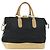 Borsa Boston GG Canvas Gucci Nera Oro Auth 169500 Nero D'oro - vista 21