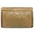 Céline Borsa Clutch in Tela Macadam CELINE PVC Beige Auth ti3691 - vista 3
