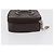 Pochette in pelle della linea Cambon CHANEL marrone scuro con CC argento Auth 171191 - vista 4