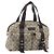 Borsa a mano GG Supreme in PVC beige e argento di GUCCI 140959 Auth ka2238