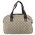 Borsa a mano GG Supreme in PVC beige e argento di GUCCI 140959 Auth ka2238 - vista 3