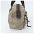 Borsa a mano GG Supreme in PVC beige e argento di GUCCI 140959 Auth ka2238 - vista 4