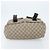 Borsa a mano GG Supreme in PVC beige e argento di GUCCI 140959 Auth ka2238 - vista 9