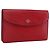 LOUIS VUITTON Clutch Montaigne 23 Epi Rosso M52667 LV Auth 169852