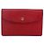 LOUIS VUITTON Clutch Montaigne 23 Epi Rosso M52667 LV Auth 169852 - vista 13