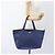 Borsa tote in pelle blu e oro Auth BA10661 di Salvatore Ferragamo D'oro - vista 22
