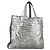 CHANEL Borsa Tote Illimitata Nylon Argento CC Auth bs32854