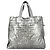 CHANEL Borsa Tote Illimitata Nylon Argento CC Auth bs32854 - vista 2