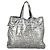 CHANEL Borsa Tote Illimitata Nylon Argento CC Auth bs32854 - vista 3
