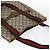 Borsa tote Gucci GG Supreme Web Sherry Line in PVC beige e oro 16 002 4487 Auth ti3729 D'oro - vista 6