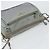 PRADA Schultertasche Nylon Grau Silber Authentisch 170376 Braun - Ansicht 6