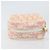 Christian Dior Trotter Canvas Pouch PVC Rosa Silber Auth ti3758 - Ansicht 6