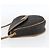 Borsa a spalla in tela a nido d'ape PVC nera e dorata Christian Dior Auth 170912 - vista 4