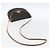 Borsa a spalla in tela a nido d'ape PVC nera e dorata Christian Dior Auth 170912 - vista 7