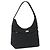 Borsa a mano GUCCI in nylon nero argento 001 3386 Auth bs33224