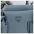 MCM Handtasche aus Leder 2-in-1 hellblau silber authentisch BA10842V - Ansicht 16