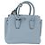 MCM Handtasche aus Leder 2-in-1 hellblau silber authentisch BA10842V - Ansicht 2