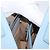 MCM Handtasche aus Leder 2-in-1 hellblau silber authentisch BA10842V - Ansicht 23